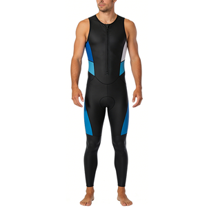Traje de Buceo DIVESTAR de Neopreno de 3mm, Diseño Personalizado, Sin Mangas, con Cremallera Trasera, Transpirable, de Piel Lisa, para <span class=keywords><strong>Hombre</strong></span> - Product Image 2
