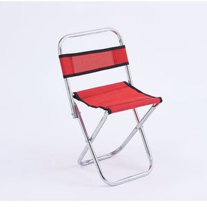 Silla Plegable de Acero para Camping y Pesca, Ligera, Económica, Venta al Por Mayor, con Logotipo Personalizado - Product Image 5