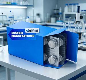Boîte d'emballage pharmaceutique en papier de qualité supérieure, utilisation médicale, boîte d'emballage personnalisée pour les soins de santé, utilisation en pharmacie, marque OEM/ODM, toutes les marques - Product Image 1