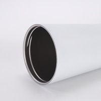 Mug isotherme en acier inoxydable de 500 ml (16 oz) pour sublimation, avec poignée, pour café et sport, à boire directement, cadeau, blanc