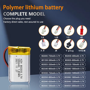 Сертифицированный KC/CE полимерный литий-ионный аккумулятор 802035 500 мАч <span class=keywords><strong>3</strong></span>,7 В для коммуникационного оборудования плеер вибратор 802035 <span class=keywords><strong>Li</strong></span> <span class=keywords><strong>Po</strong></span> - Product Image 4