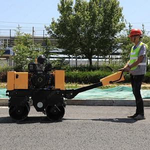 Gehen Sie hinter vibrierenden Mini Compactor Asphalt <span class=keywords><strong>Road</strong></span> Rollers FYL-800 - Product Image 6
