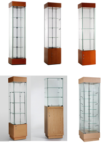 KEWAY, joyería moderna para teléfono móvil, reloj de lujo, soporte de exhibición, diseño de vidrio templado, vitrinas, cocina, vino, gabinetes para sala de estar - Product Image 4