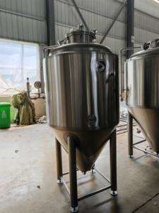 100L pequeno cônico comercial de aço inoxidável cerveja fermentação tanque com isolamento e glicol jaquetas micro cervejaria equipamentos - Product Image 5