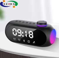 Elektronische wekker radio luidspreker RGB nachtlampje subwoofer draagbaar waterdicht batterij AirPlay draadloos voor plastic