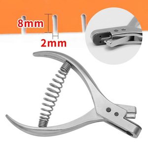 Pince à découper DY 45N à encoche en U pour la confection de patrons de vêtements et la découpe de ceintures - Product Image 5