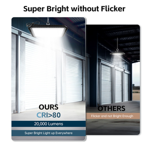 Carré UFO LED haute baie lumière 150W IP65 étanche à la poussière pour entrepôt atelier usine éclairage industriel - Product Image 6