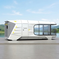X30 Maison Capsule Préfabriquée Moderne, Maison Intelligente de Luxe, Petite Maison pour Hôtel, Adaptée à Tous les Environnements