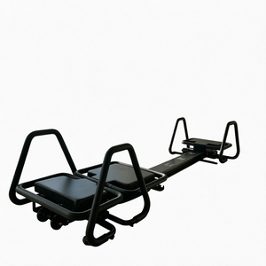 Barres de guidon réglables noires en alliage d'aluminium pour Reformer Pilates, plateforme arrière, équipement d'entraînement de fitness portable pour studio - Product Image 1