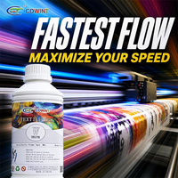 Cowint Tekstil Garmen Transfer Printing Digital Elastis Berdensitas Tinggi Anti-Macet Berbasis Air Bersertifikasi OEKO-TEX untuk Warna Putih