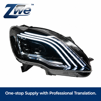 Feux avant et arrière à LED pour Mercedes Classe R W251 2005-2013, lentille fumée, clignotants séquentiels, feu stop arrière, Plug and Play