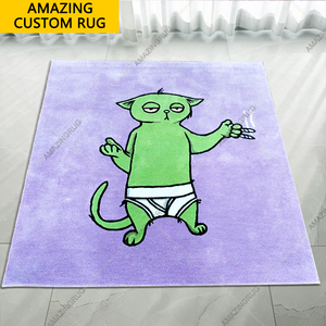 Tapis découpés sur mesure en gros pour la prière et la salle de bain, logo, numéro de modèle - Product Image 6