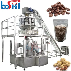 Automatic weight frozen pre-cooked meat chicken packing machine premade pouch chicken breast nugget doypack packing machine