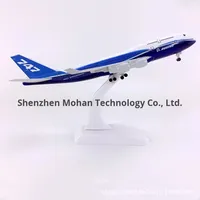 Modèle d'avion moderne en alliage de 20cm avec A380 B787 C919 Nouveauté Creative Home Decoration