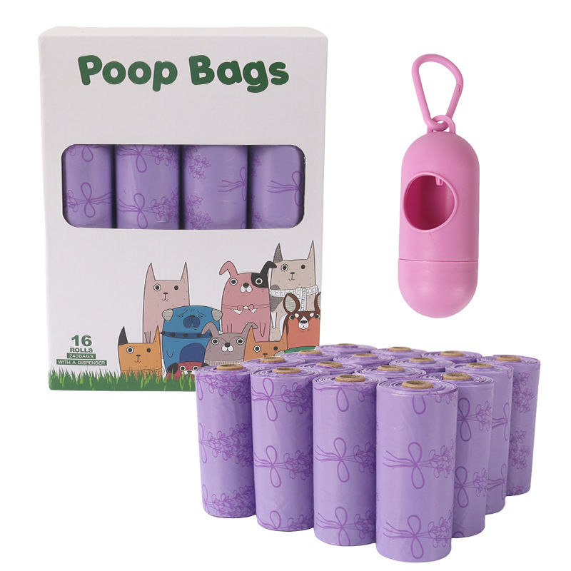 16 rouleaux + 1 distributeur/violet