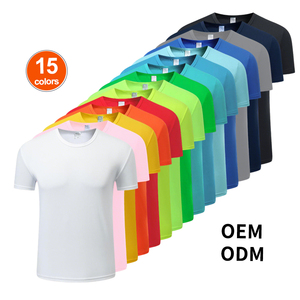 100% Polyester American Style Mesh Half-zip Short Sleeve Fashion Breathable T Shirts for Men - Product Image 5