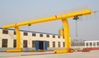 Pont roulant portique monopoutre de type L, conçu avec précision, avec moteur, roulement et boîte de vitesses, capacité 20T, hauteur de levage 36M pour