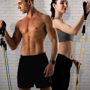 Gedeng Tùy Chỉnh Latex TPE Tập Thể Dục Resistance <span class=keywords><strong>Bands</strong></span> Thiết Kế Mới 150lbs Tập Thể Dục Ban Nhạc Cho Yoga Bao Gồm Xử Lý Và Tường Neo - Product Image 2