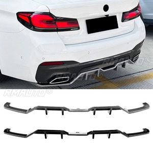 For BMW 5 Series G30 LCI M Sport Rear Bumper <b>Diffuser</b> Lip for BMW 5 Series G30 LCI M Sport 2021-2023 <b>Car</b> Accessories - Product Image 2
