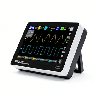 راسم ذبذبات رقمي مسطح FNIRSI-1013D بقناتين، نطاق ترددي 100 ميجاهرتز، أخذ عينات 1 جيجا عينة في الثانية، دقة عالية، أبعاد 184×124×50 ملم، محمول من شنزن - Product Image 3