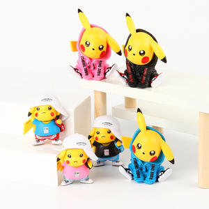 Mini figurines Pokémon pour enfants, sweats tendance Pikachu, figurines de dessins animés pour la décoration de gâteaux - Product Image 5