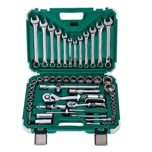 Professional Auto Repair Tool Kit 61 Pieces 1/2 In Chrome Vanadium Steel Extension Bar Mechanical Automotive Repair - Product Image 4