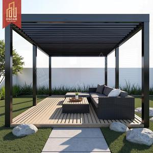 Ponte esterno del Patio del giardino del tetto dei lati dell'alluminio motorizzato di lusso quattro stagioni usa la Pergola