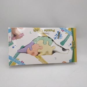 Washable Egg-Shaped Calcium Sulfate 4.5 Inch Sidewalk <b>Chalk</b> for Kids <b>Pavement</b> Drawing Toy - Product Image 1