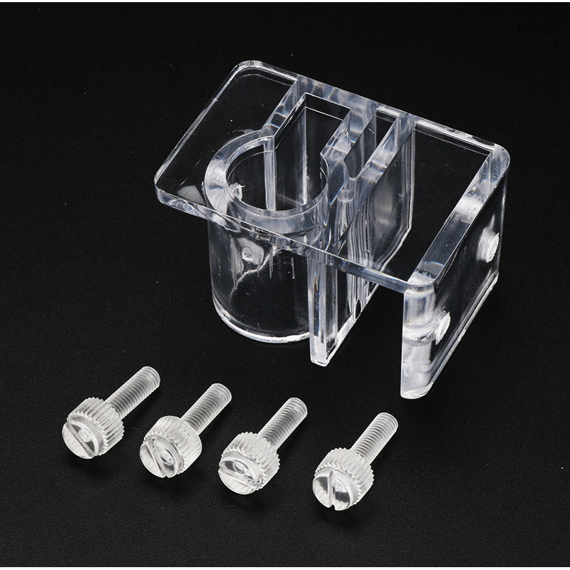 ZRDR Acrylic Aquarium Hose Air Tube Fixing Clip Clamps Holder Glass Fish Tank Filter Filtration Mount water pipe Hanger Clip