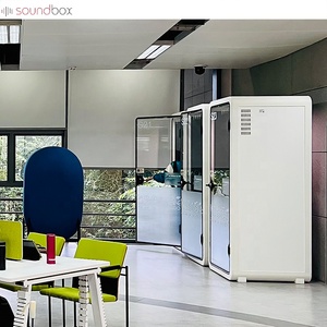 Cabina de oficina Soundbox para reuniones, cabina para sala de trabajo, teléfono, cabinas de reducción de ruido insonorizadas - Product Image 4