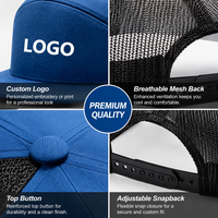 Casquette de baseball trucker en maille à 7 panneaux, style urbain, avec logo personnalisable, pour les sorties en extérieur et la protection solaire quotidienne