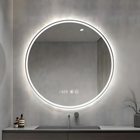 Espejo Inteligente con Pantalla Táctil LED HD para Baño, Espejo de Ducha, Espejo Inteligente para Hotel, Venta al por Mayor