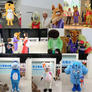 Cá Nhân Chất Lượng Cao Nhân Vật Hoạt Hình Linh Vật Trang Phục Dễ Thương Động Vật Sang Trọng Cheetah Linh Vật Trang Phục Người Lớn - Product Image 5