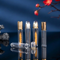 Flacon vide en acrylique pour stockage de Cordyceps en bâtonnets, idéal pour capsules, poudres et produits alimentaires santé