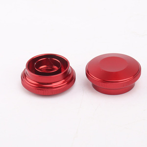 Bouton d'arrêt d'urgence en aluminium à tête bombée, non éclairé, interrupteurs à bouton-poussoir mécaniques - Product Image 4