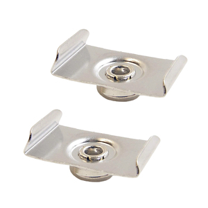 Breloques personnalisées en acier zingué attaches en U en métal en acier inoxydable - Product Image 3