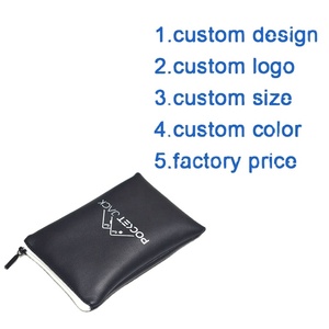 Bolsa de Piel Sintética Negra con Cierre para Accesorios de Teléfono, en Oferta - Product Image 4