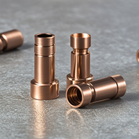 Usinage de pièces en alliage d'aluminium, pièces CNC en laiton, usinage de précision en acier inoxydable, fraisage de modèle 3D, bronze, cuivre