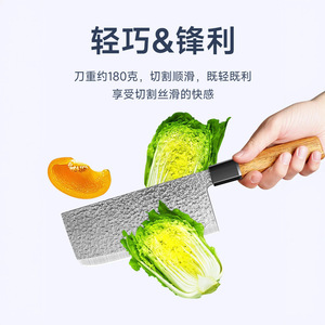 Hand Forged Stainless Steel Slicing Knife 4-5.9in Blade For Kitchen Use - Product Image 4