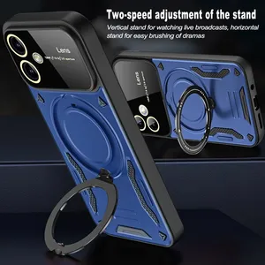 Funda Magnética con Anillo para Teléfono <span class=keywords><strong>Samsung</strong></span> Galaxy A04 A04S A04E, Funda con Carga Inalámbrica para <span class=keywords><strong>Samsung</strong></span> A04 <span class=keywords><strong>S</strong></span> E - Product Image 3