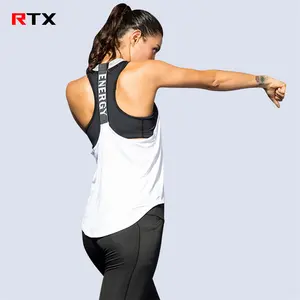 Camisetas sin mangas de talla grande para mujer, camisetas de entrenamiento para correr, secado rápido, transpirables, holgadas, para Yoga