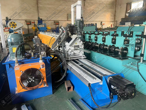 Machine <span class=keywords><strong>de</strong></span> formage à froid <span class=keywords><strong>de</strong></span> profilés en acier galvanisé pour ossature <span class=keywords><strong>de</strong></span> cloisons sèches, entièrement automatique, à commande PLC, haute vitesse, CE ISO OEM - Product Image 6