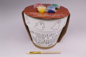 Fai da te artigianato per bambini <span class=keywords><strong>dipingere</strong></span> i tuoi <span class=keywords><strong>vasi</strong></span> <span class=keywords><strong>di</strong></span> fiori popolari fatti a mano in ceramica vaso <span class=keywords><strong>di</strong></span> fiori con pipistrello fantasma <span class=keywords><strong>di</strong></span> Halloween per la pittura giocattolo - Product Image 2