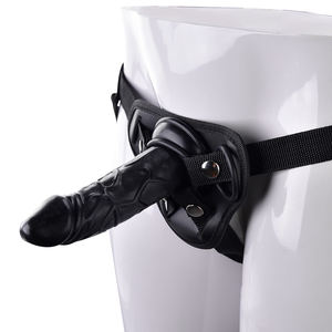 En popüler kayış on hollow yapay Penis askı on yapay Penis Wearble Penis yumuşak mat PU demeti kemer seks oyuncakları kadın için BF-40273E - Product Image 2