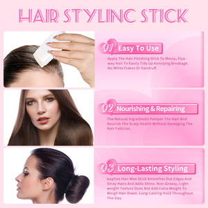 Commercio all'ingrosso degli uomini delle donne del <span class=keywords><strong>Gel</strong></span> per <span class=keywords><strong>capelli</strong></span> prodotti per lo Styling di uso non grasso controllo del bordo forte tenere i <span class=keywords><strong>capelli</strong></span> private label cera stick per <span class=keywords><strong>capelli</strong></span> - Product Image 4