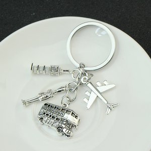 Porte-clés Grande-Bretagne <span class=keywords><strong>Londres</strong></span>, Porte-clés Bus de <span class=keywords><strong>Londres</strong></span>, Big Ben, Garde royale, Avion, Souvenir touristique, Cadeau - Product Image 3