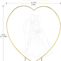 Arco en Forma de Corazón para Bodas, San Valentín, Compromisos, Fiestas de Cumpleaños