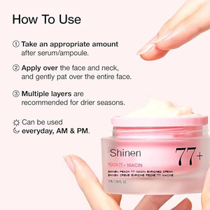 Marque privée OEM Crème Visage Pêche Niacinamide Éclaircissant Hydratant <span class=keywords><strong>Anti</strong></span>-tache Crème Blanchissante Visage Coréen Verre Peau Visage - Product Image 2