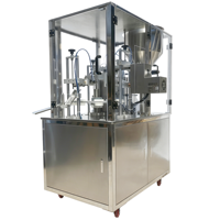 Machine de scellage semi-automatique rotative pour tubes de dentifrice, tubes en plastique et tubes en aluminium