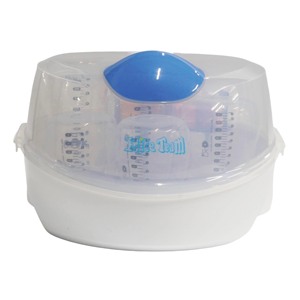 Stérilisateur de biberons pour 5 biberons, compatible micro-ondes, sans BPA, type Arc, pour bébés et enfants - Product Image 1